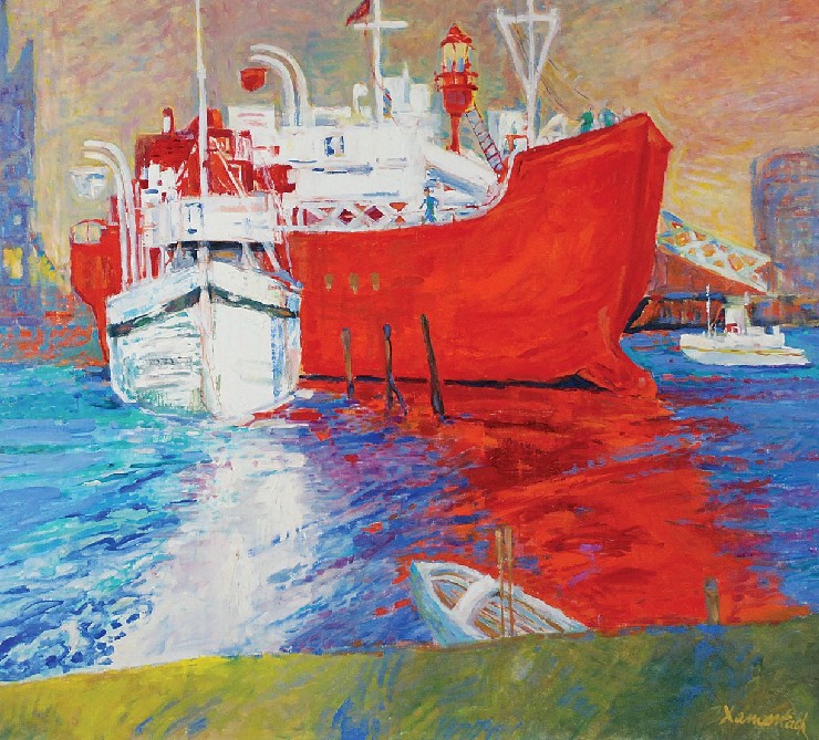 Statek pożarniczy w Göteborgu, 1997