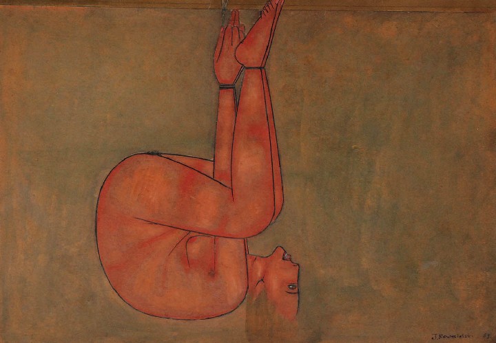 Akt wiszący, 1953