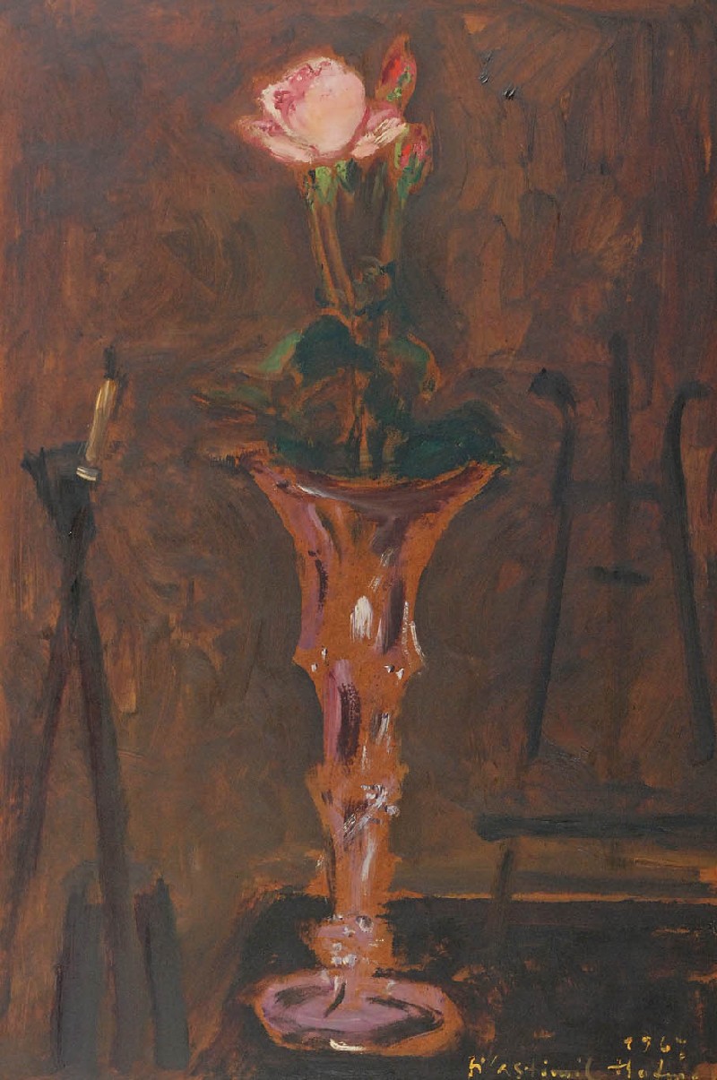 Róża w szklanym flakonie, 1967