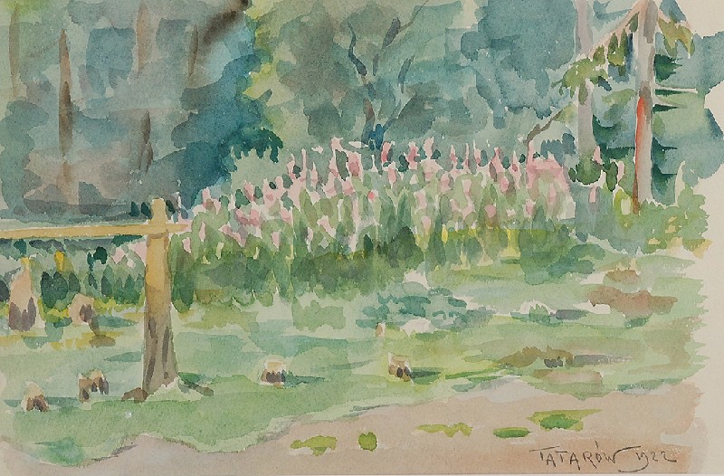 Ogród w Tatarowie, 1922