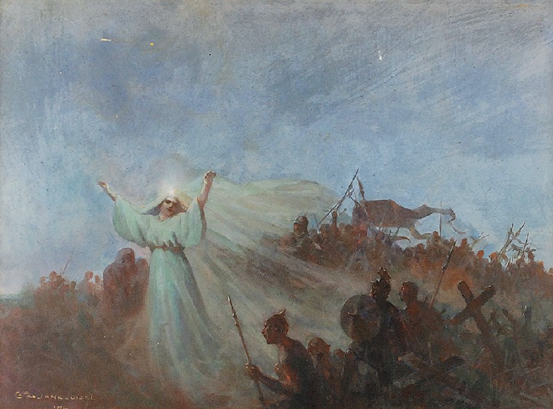 Jutrzenka Wolności - scena symboliczna, 1912