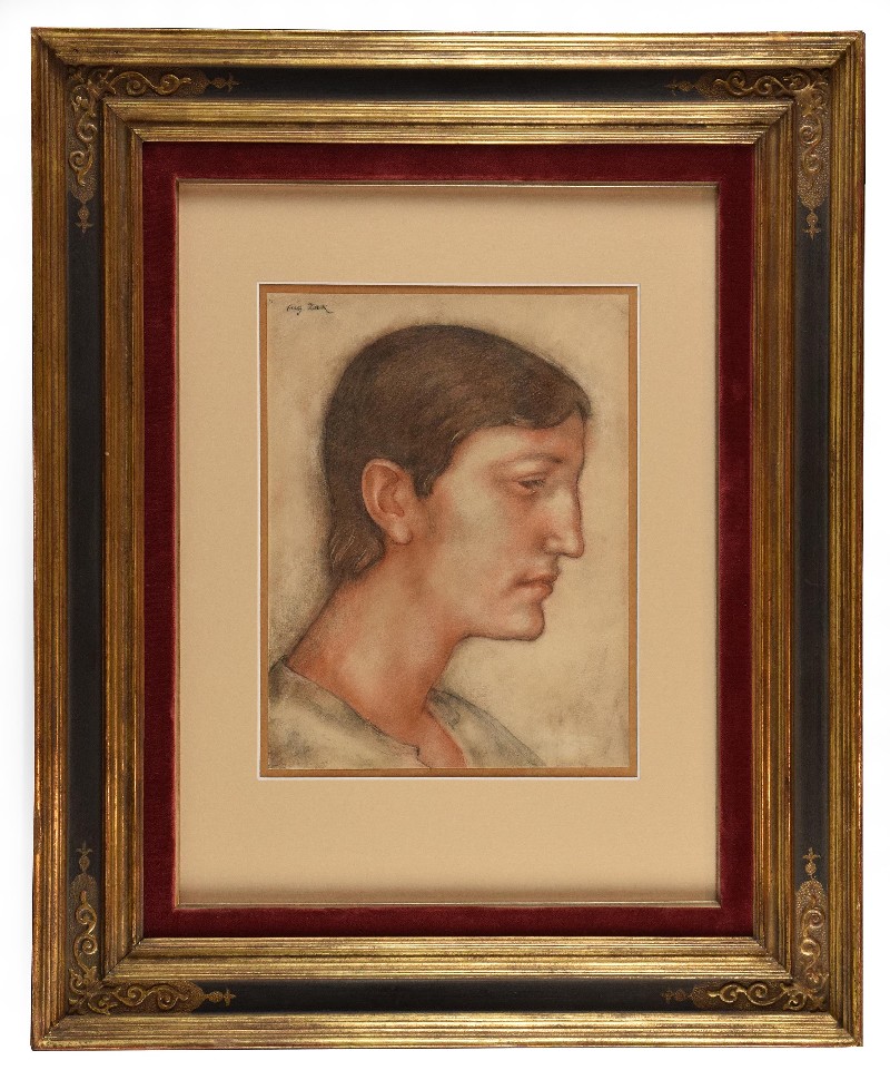 Portret mężczyzny z profilu, ok. 1920