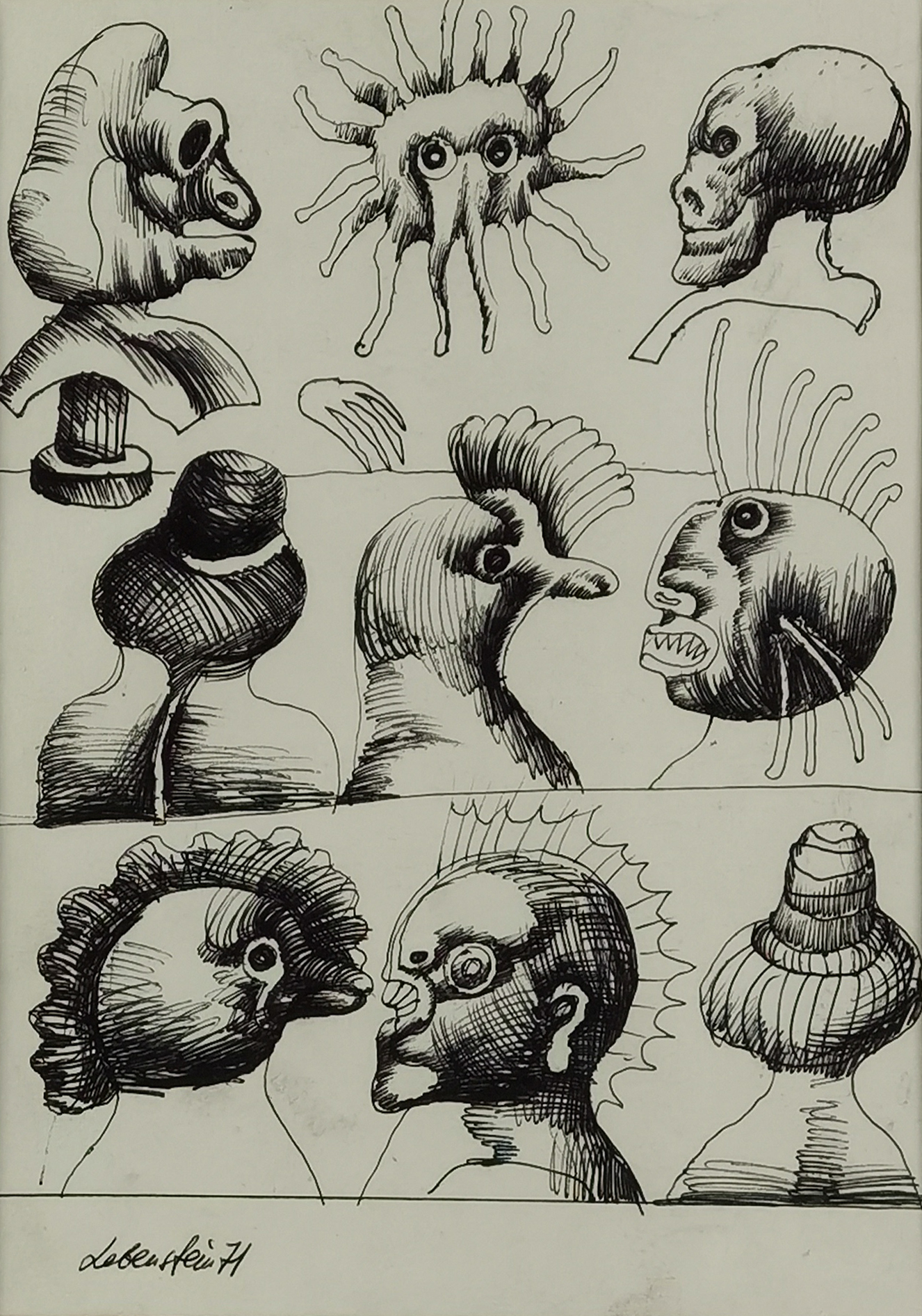 Głowy, 1971 