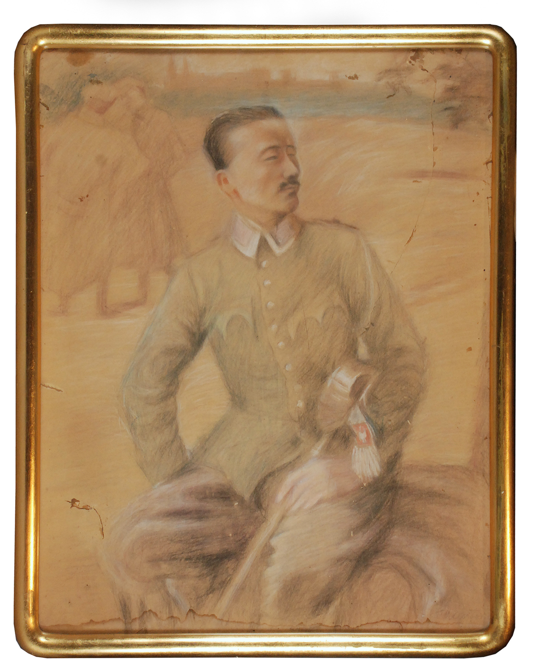 Portret legionisty - szkic, ok. 1915