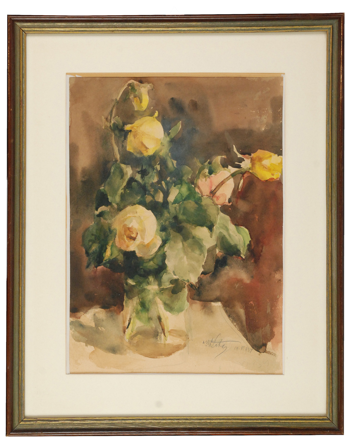 Róże w wazonie, 1934
