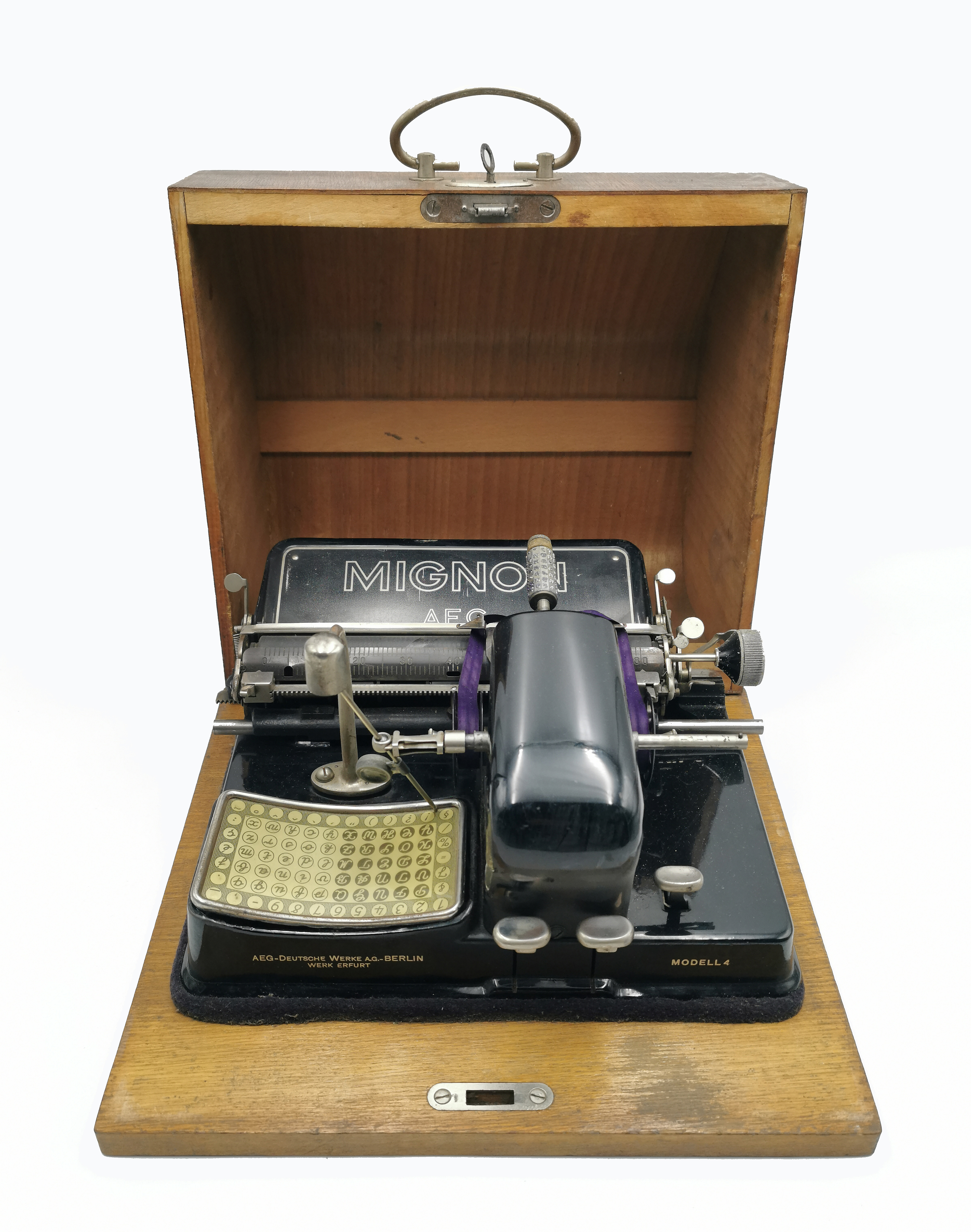 Indeksowa maszyna do pisania, ok. 1905 r.