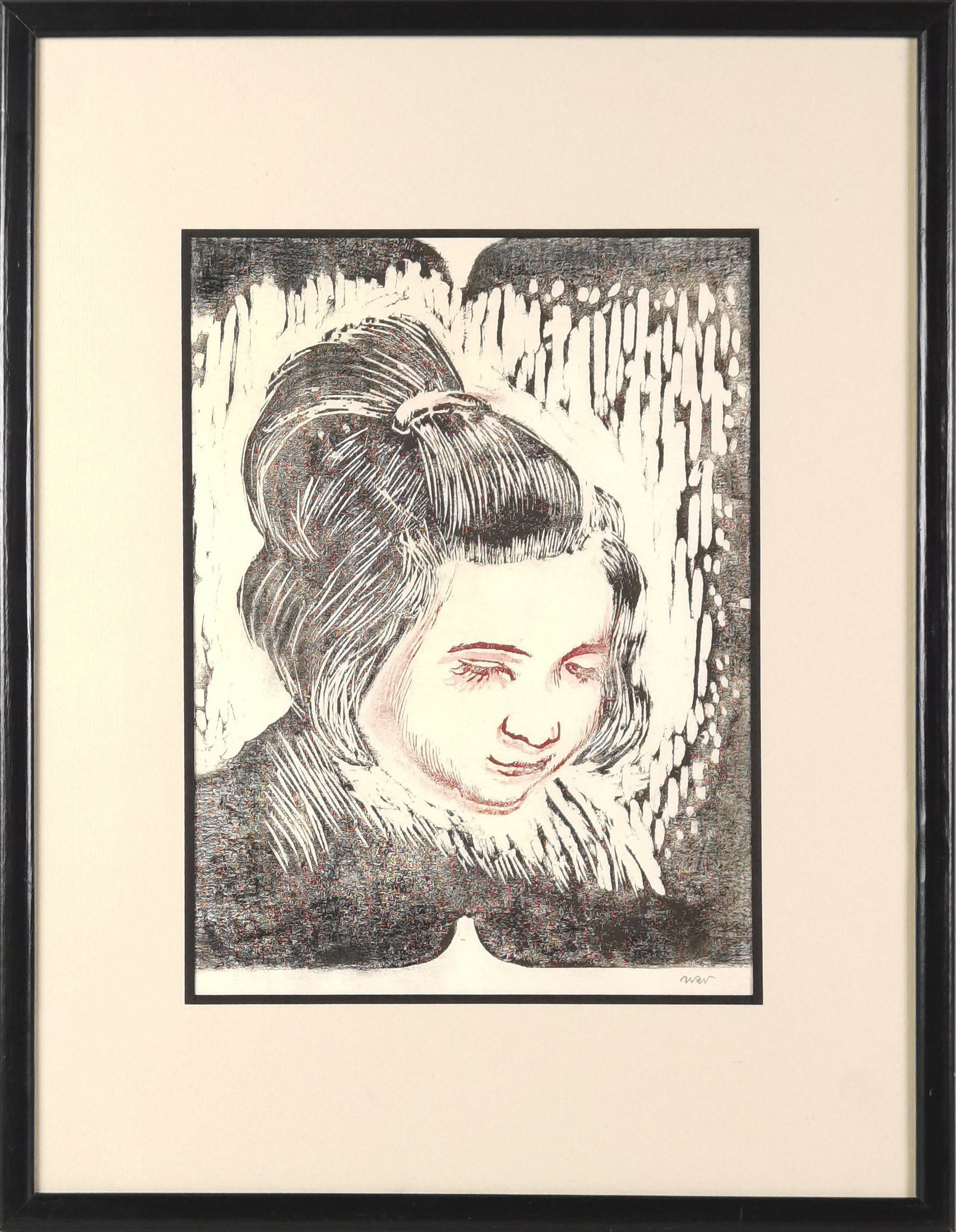 Hanusia - córka artysty, 1925