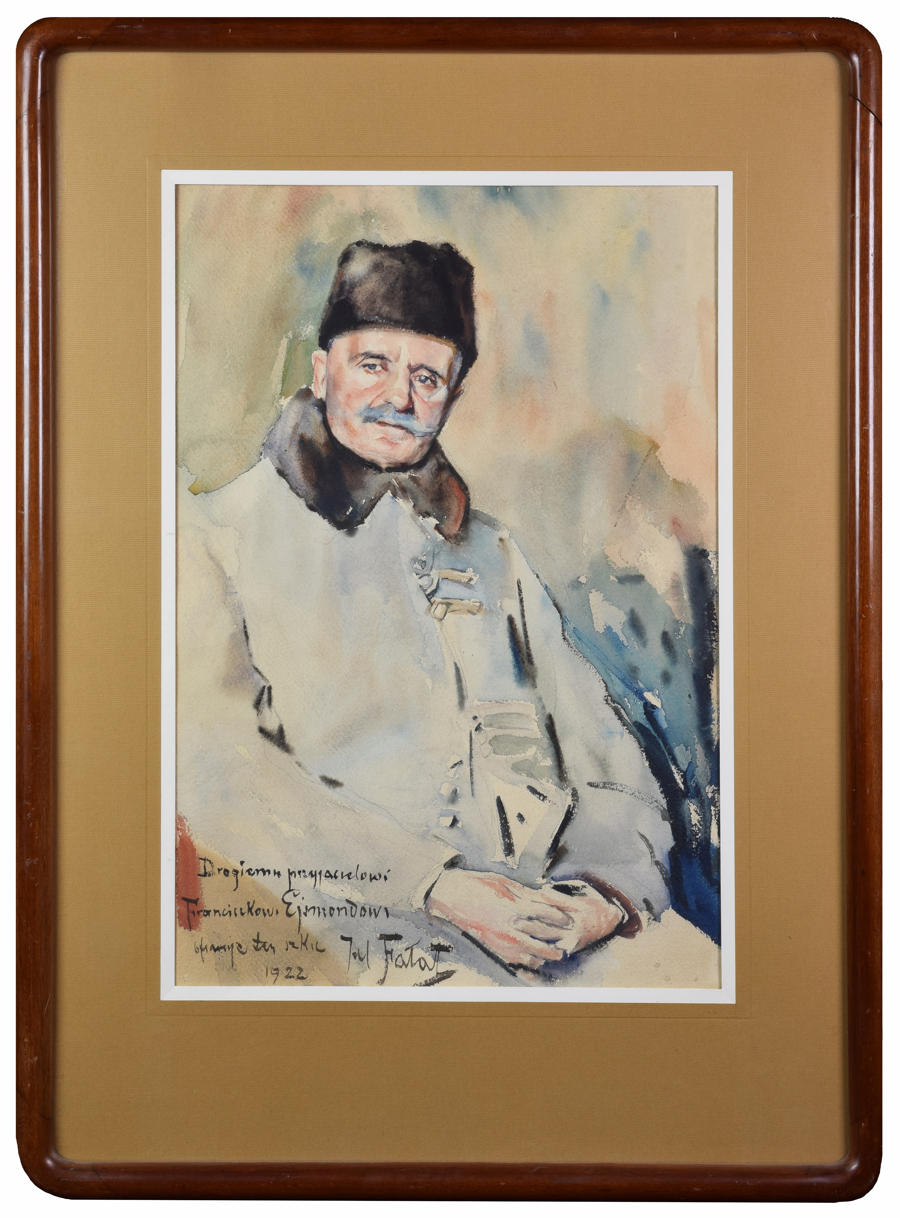 Portret malarza Franciszka Ejsmonda,1922