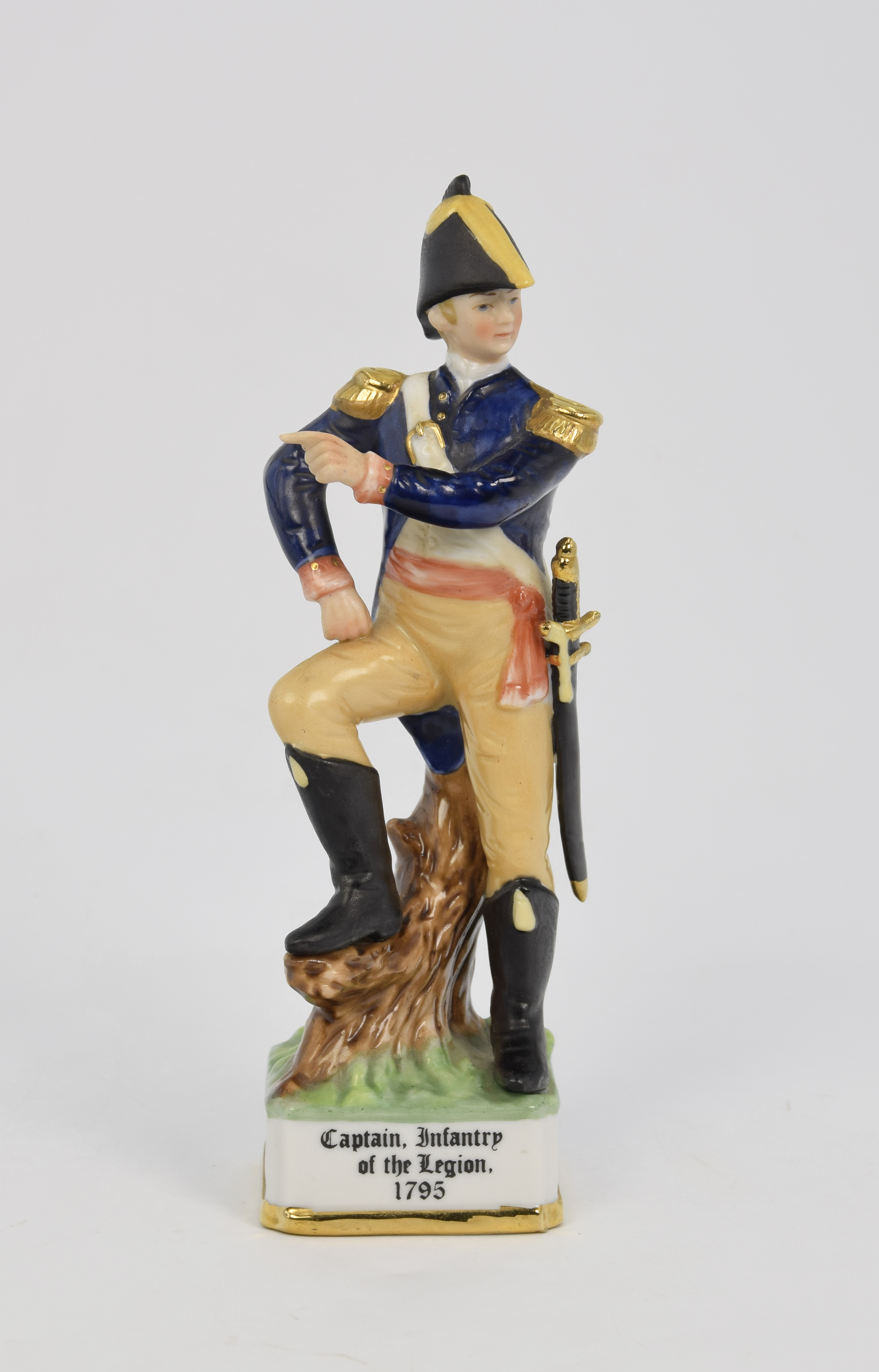 Figurka kapitana piechoty Legionów 1795 roku