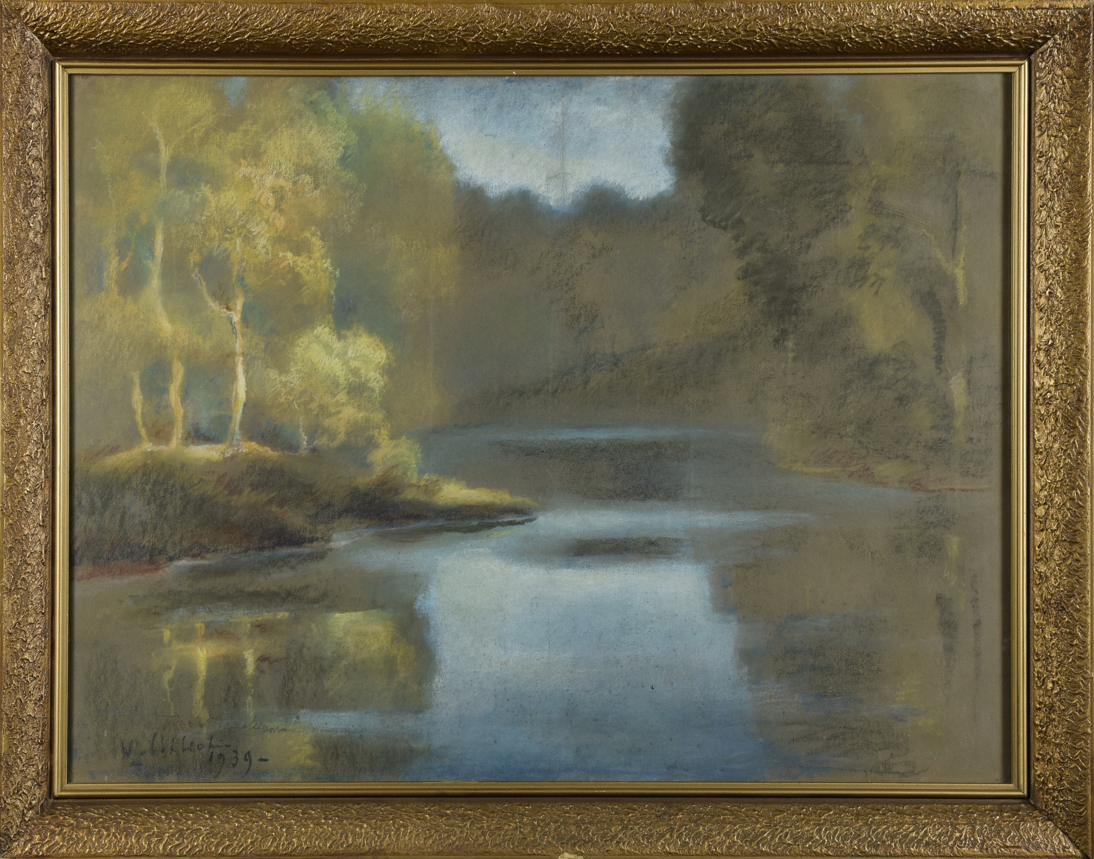 Pejzaż z rozlewiskiem, 1939 Pejzaż z rozlewiskiem, 1939